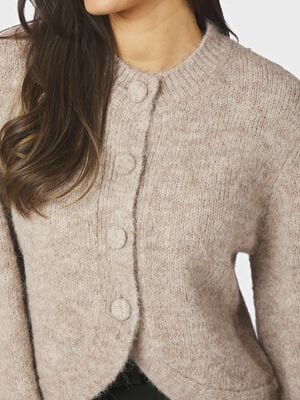 Gio Fluffy Knit Cardigan