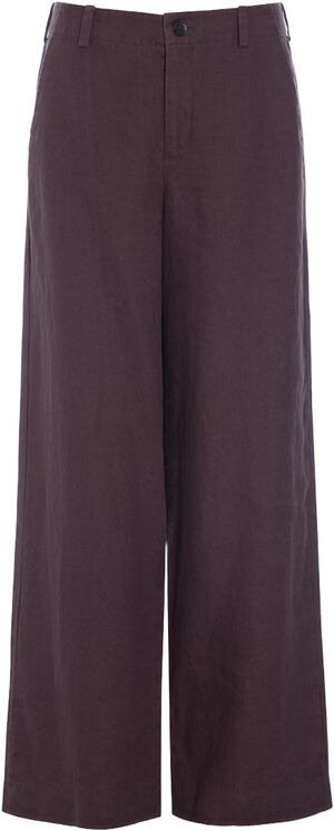 Lazy linen lige bukser