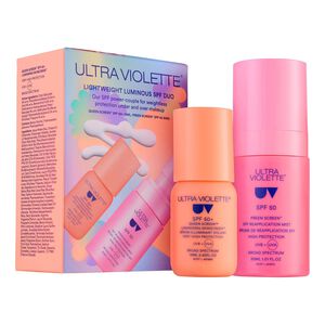 Duo of Luminous and Light SPF - Solskyddskit