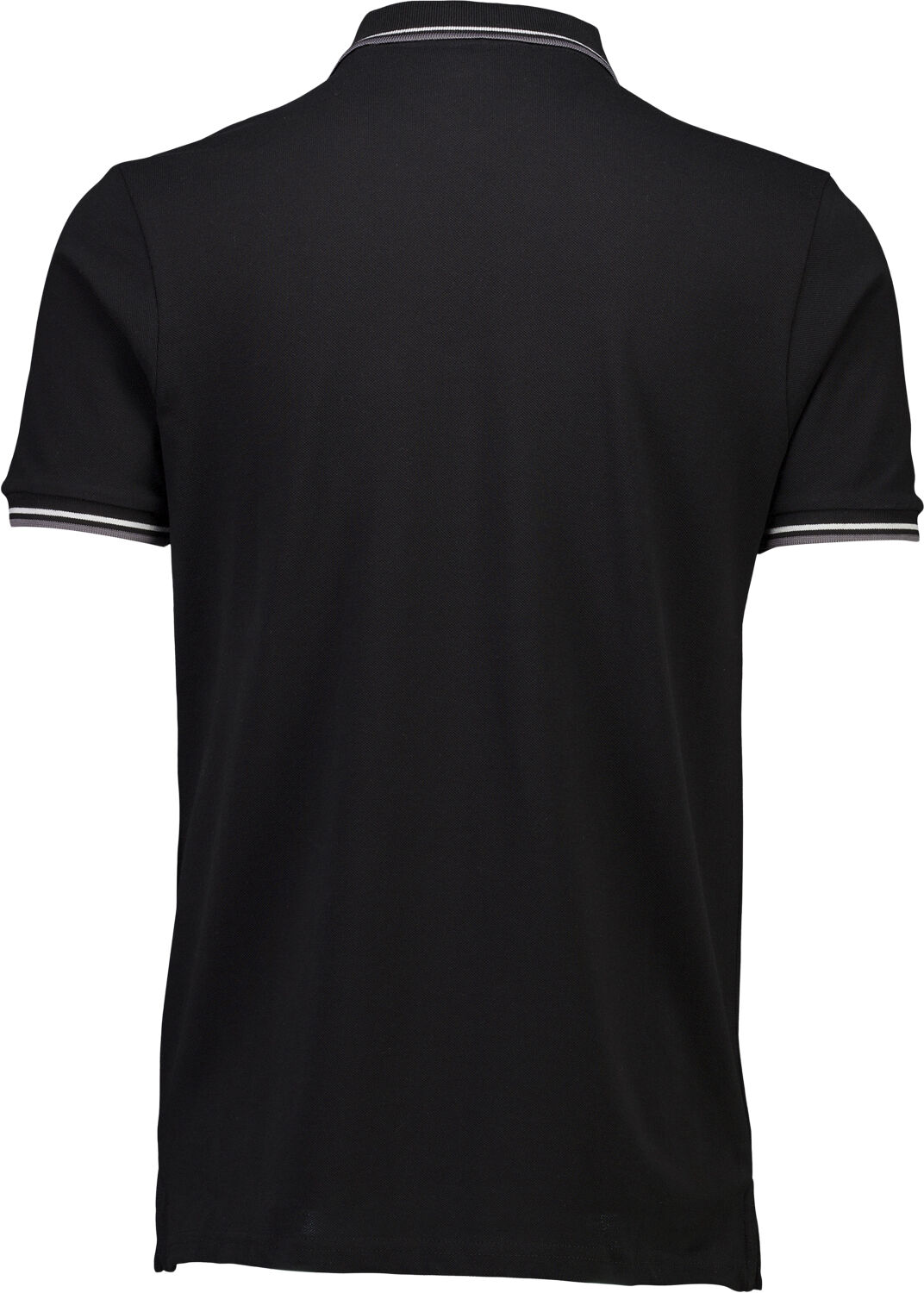 Polo shirt w. contrast piping