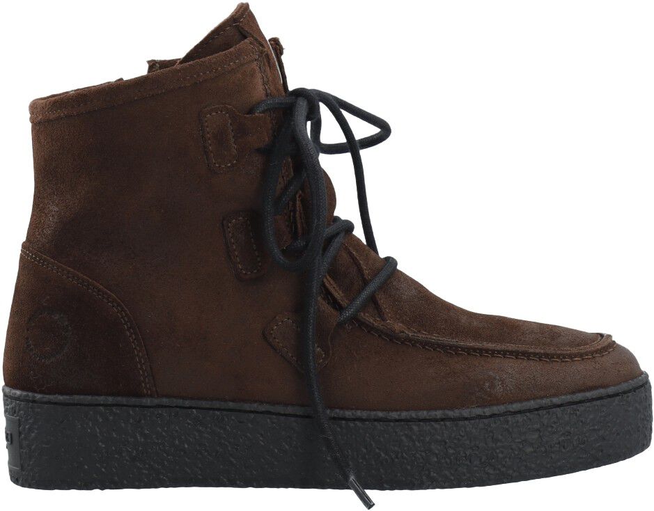 CASCAMILLA Lace Boot Warm Oily Suede 2. 0