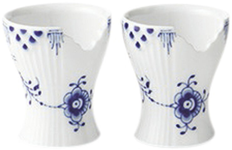 Blue Elements Egg Cup, 5 cm, 2-pack