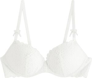 Pushup-bh med broderie anglaise