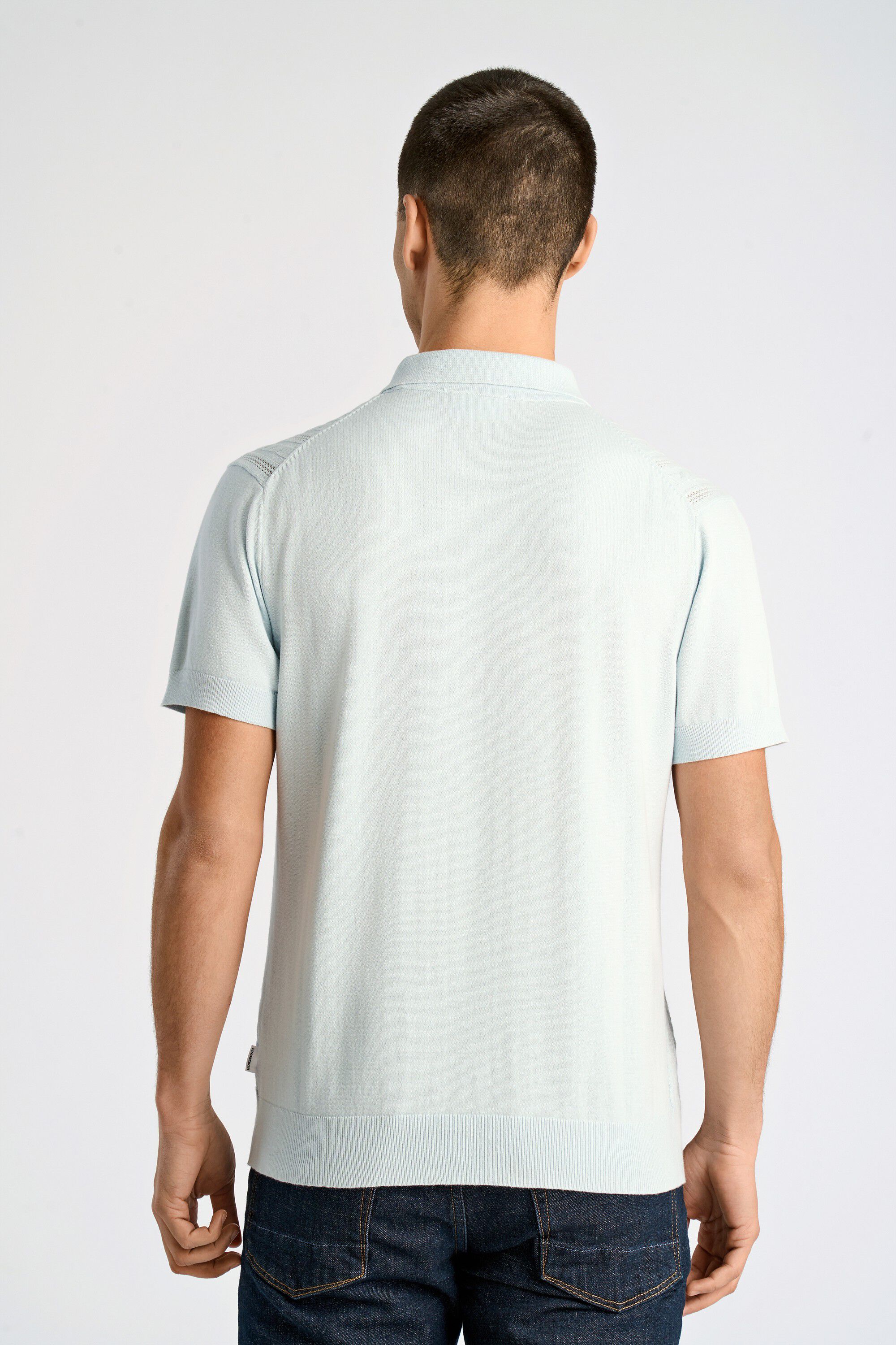 Knitted S/S cable cardigan