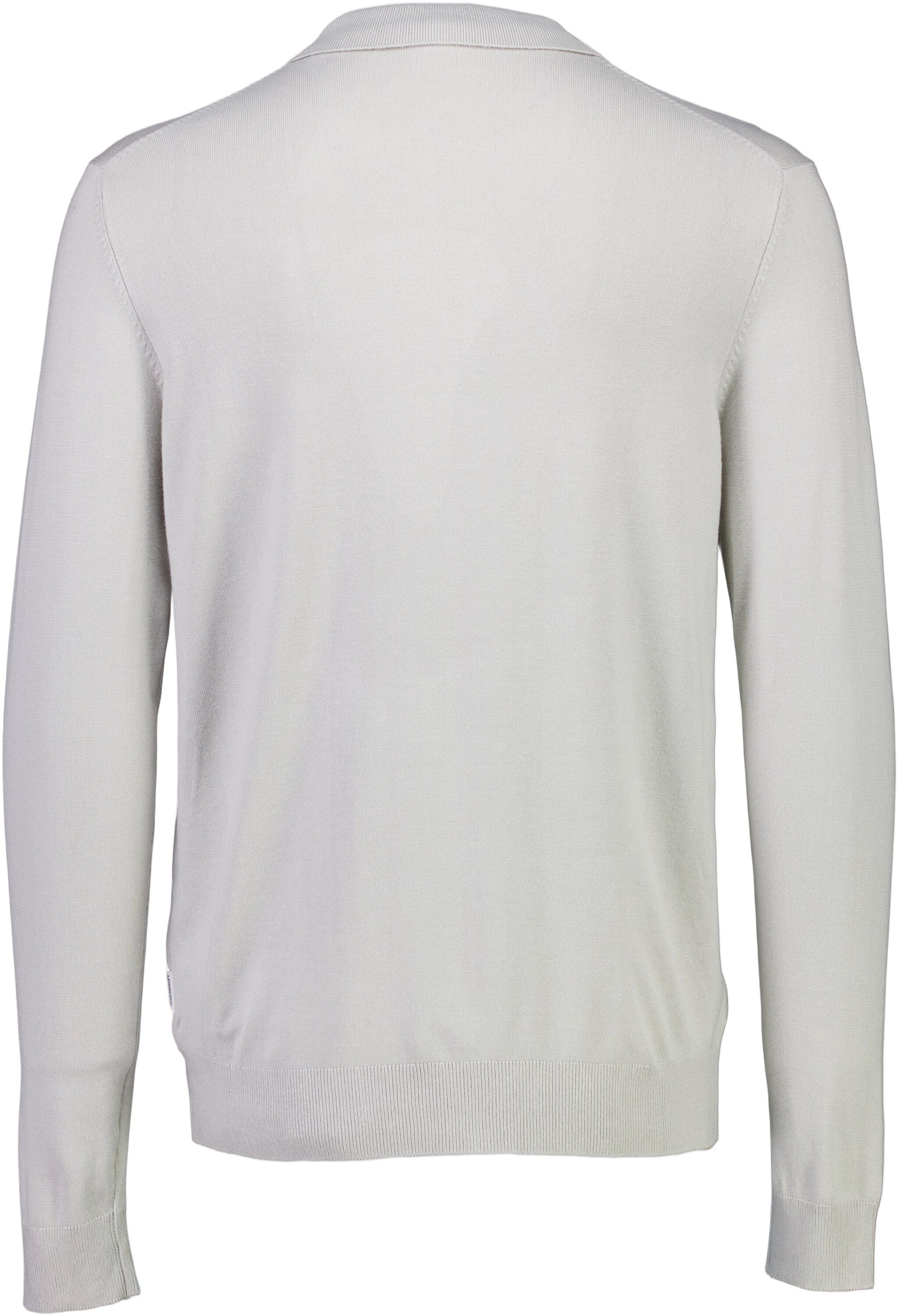 Ecovero L/S zip polo