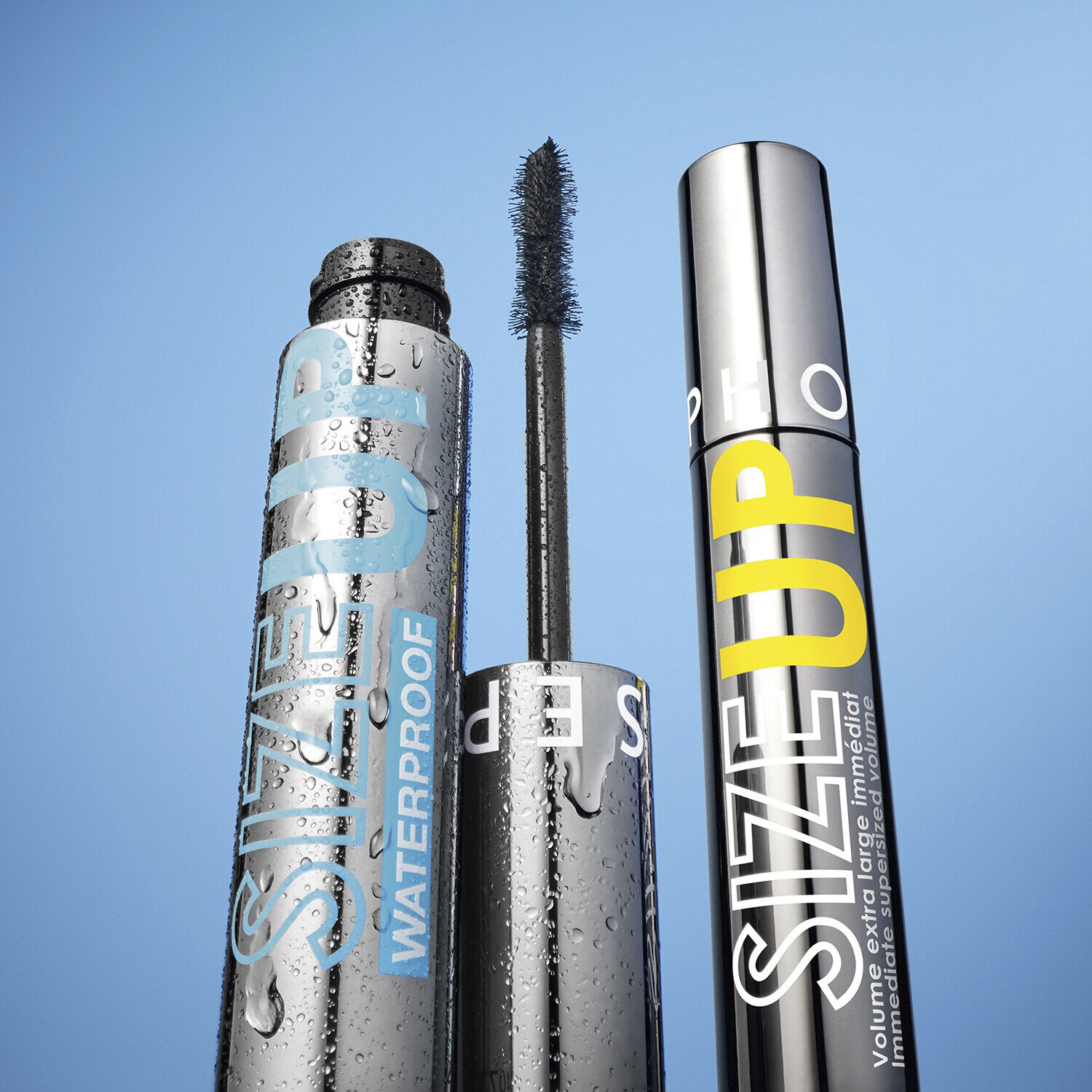 SIZE UP WATERPROOF Mascara Waterproof - Omedelbar volym XXL
