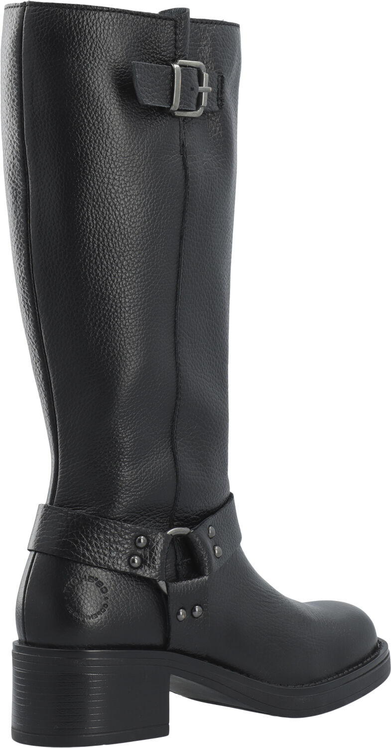 CASRIKKE Tall Biker Boot Leather
