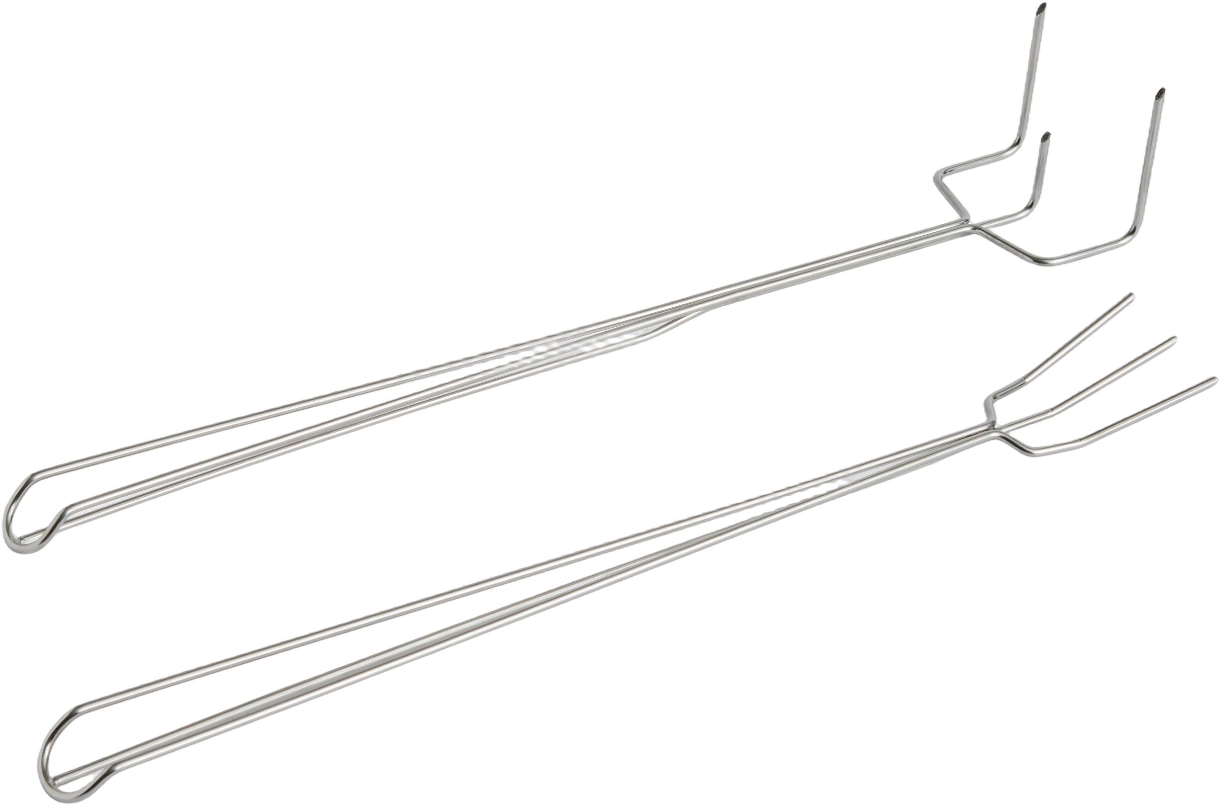 Outdoor Market BBQ Fork - Set of 2 - Stainless steel