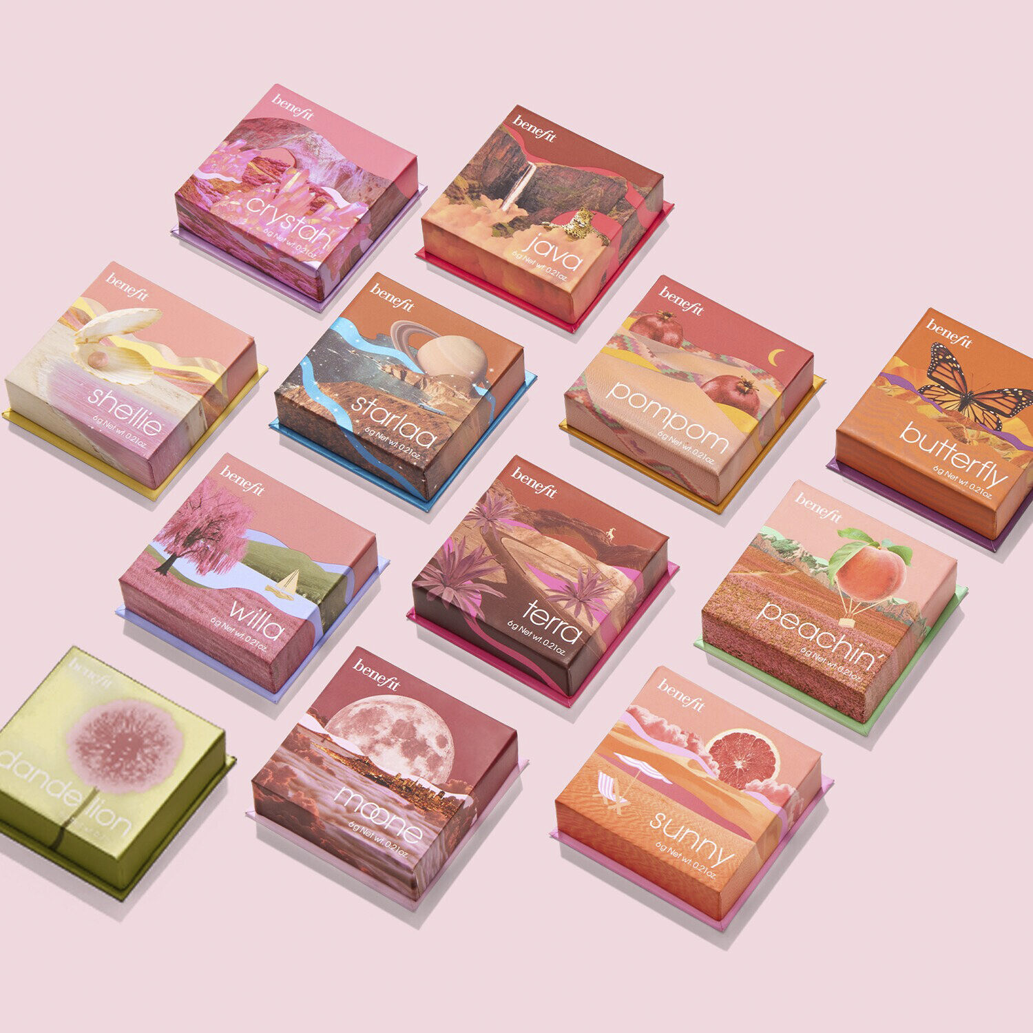 Starlaa WANDERful World Blush Powder resef&ouml;rpackning mini