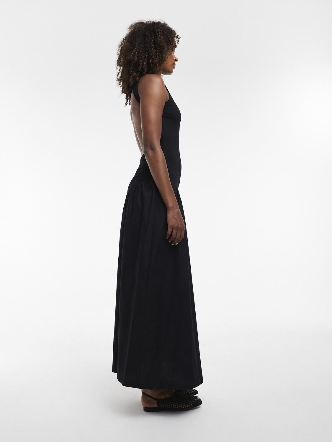 Tsottilie Ss Open Maxi Dress Jrs