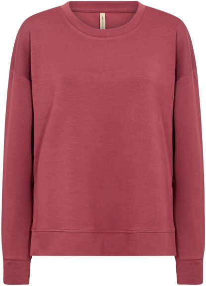 SC-BANU 164 Sweatshirt M&oslash;rk r&oslash;d