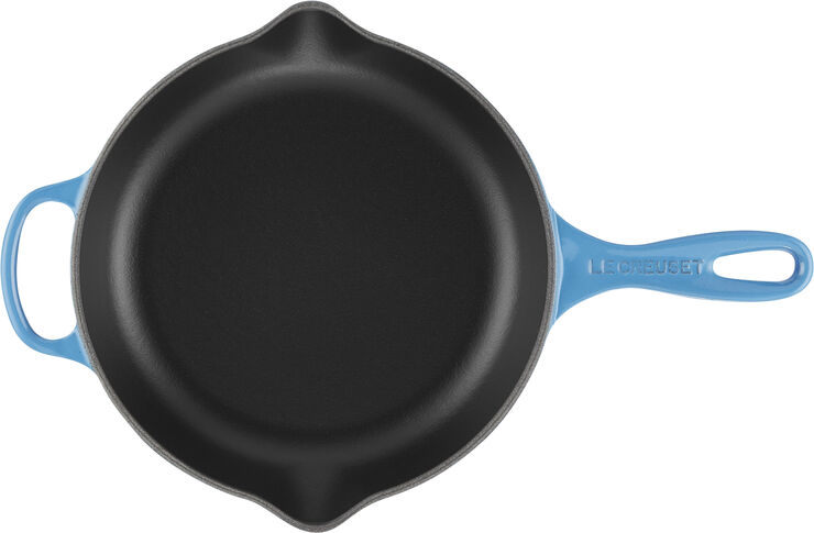 Stegepande støbejern 23 cm Azure Blue