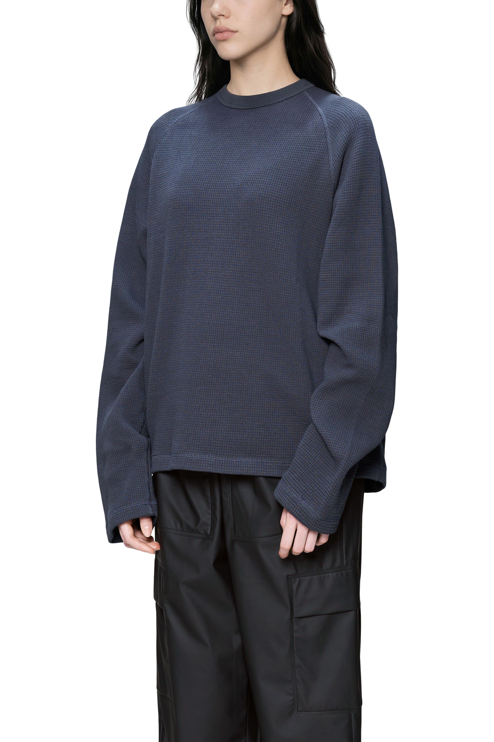 Waffle Long Sleeve T-Shirt Rains
