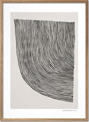 The Poster Club - Leise Dich Abrahamsen - Curves