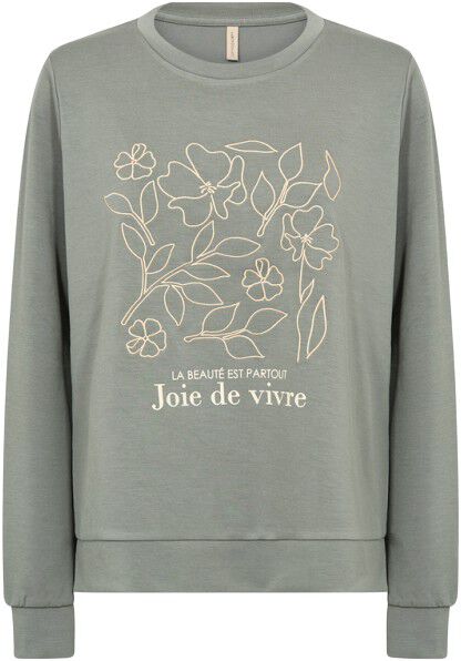 SC-BANU 287 Sweatshirt St&oslash;vet Gr&oslash;n