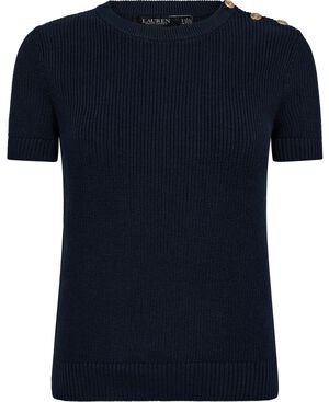 COMBED COTTON-SS SWEATER