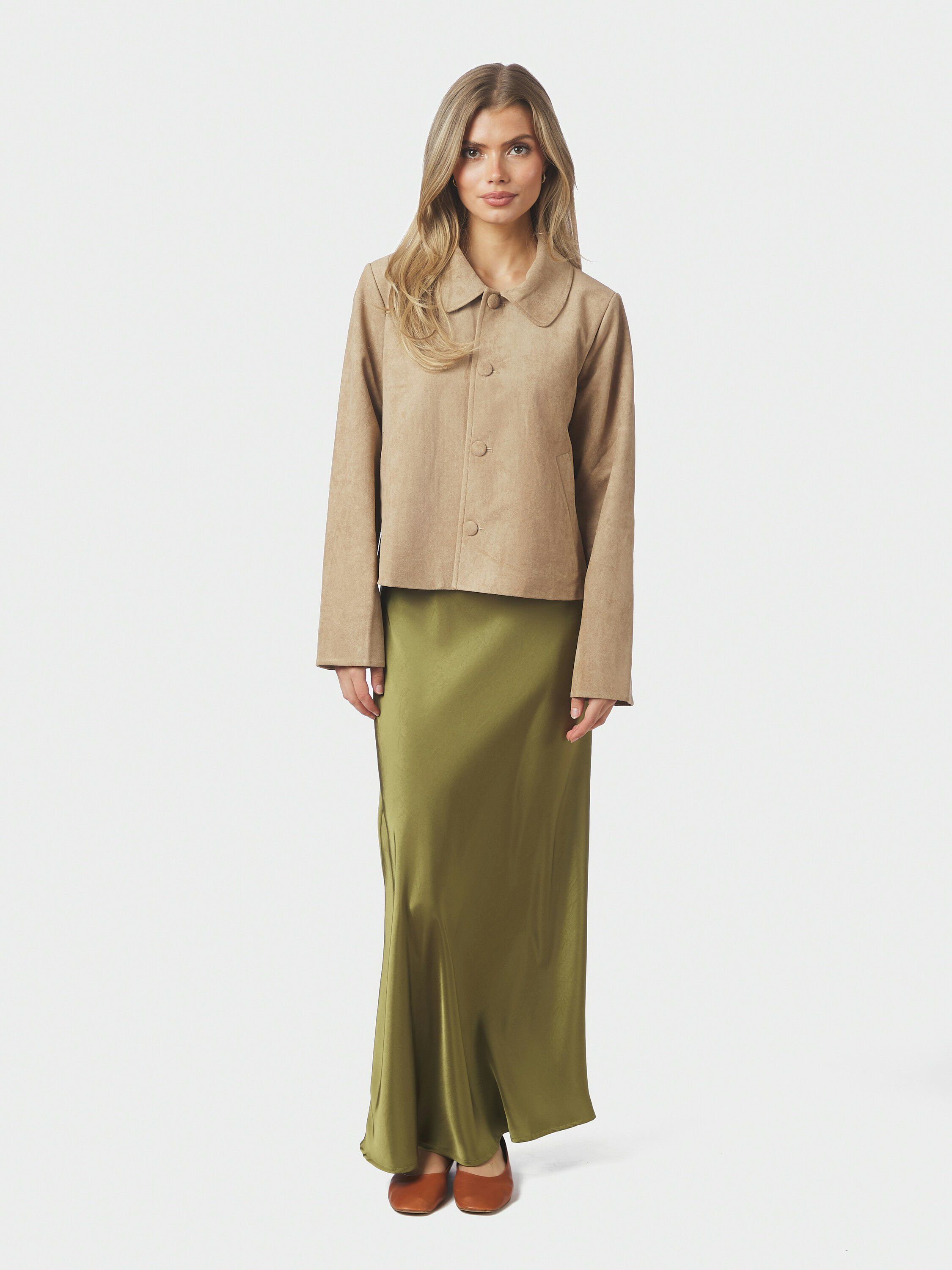 Nilo Faux Suede jacket