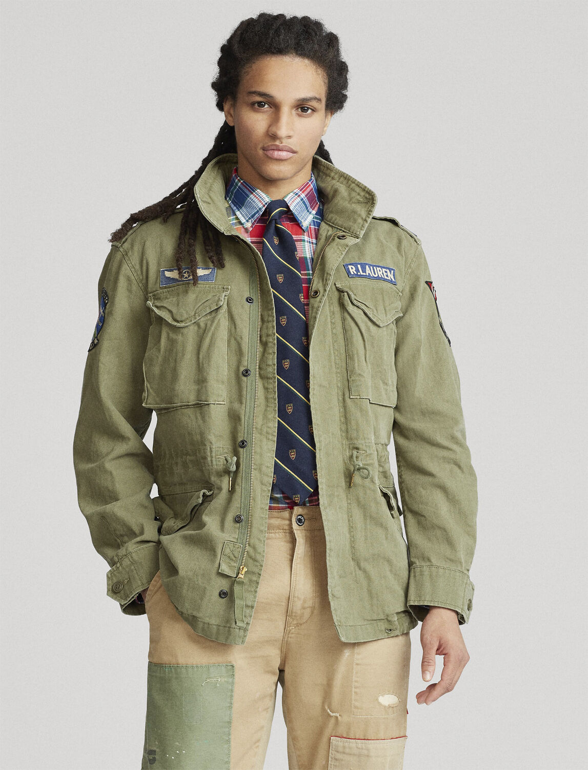 Ralph lauren twill field jacket top