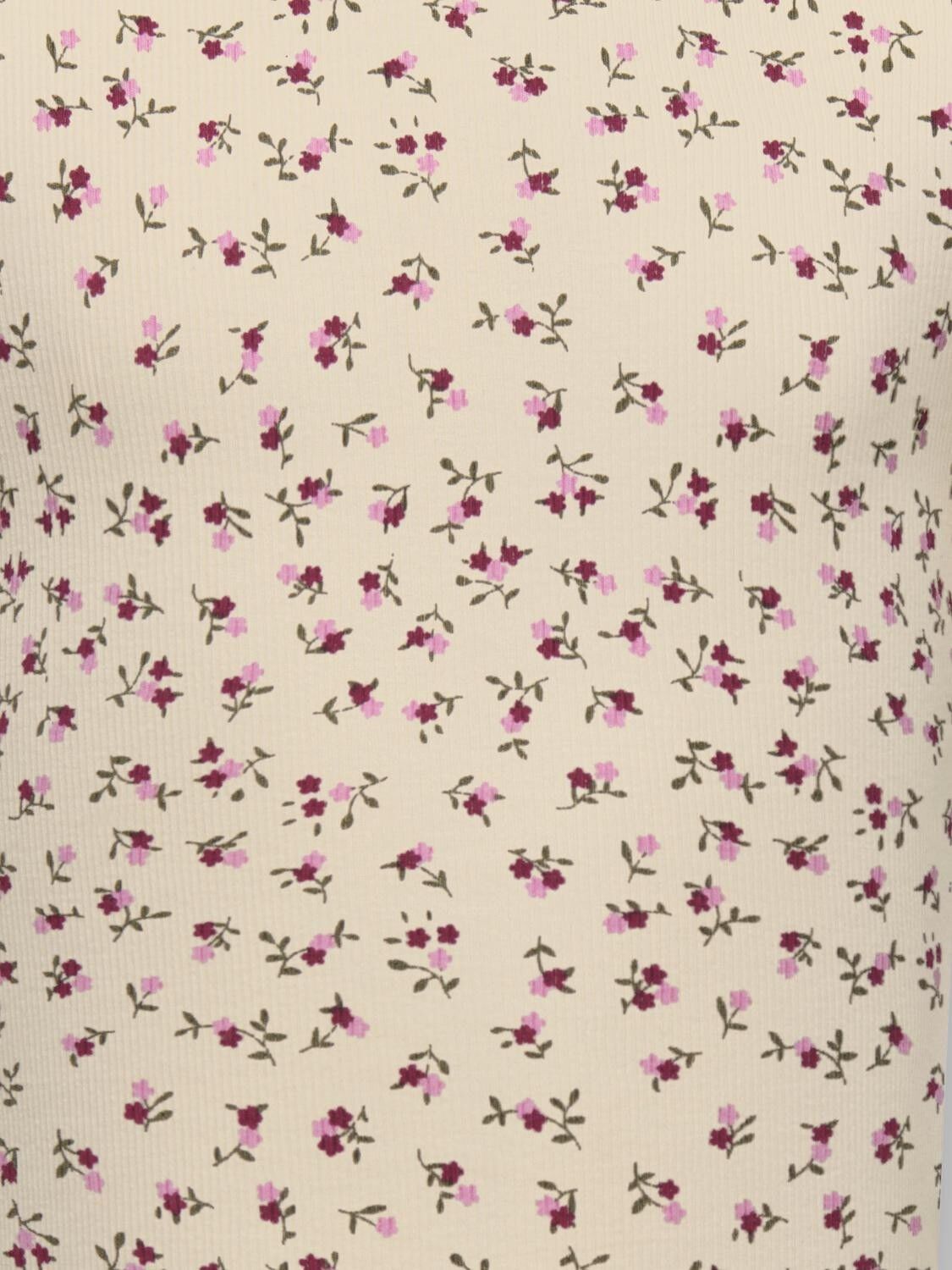 Kmgtrinny Ss O-Neck Aop Top Jrs