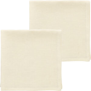 Tygservett Pure Linen Ecru 2 st