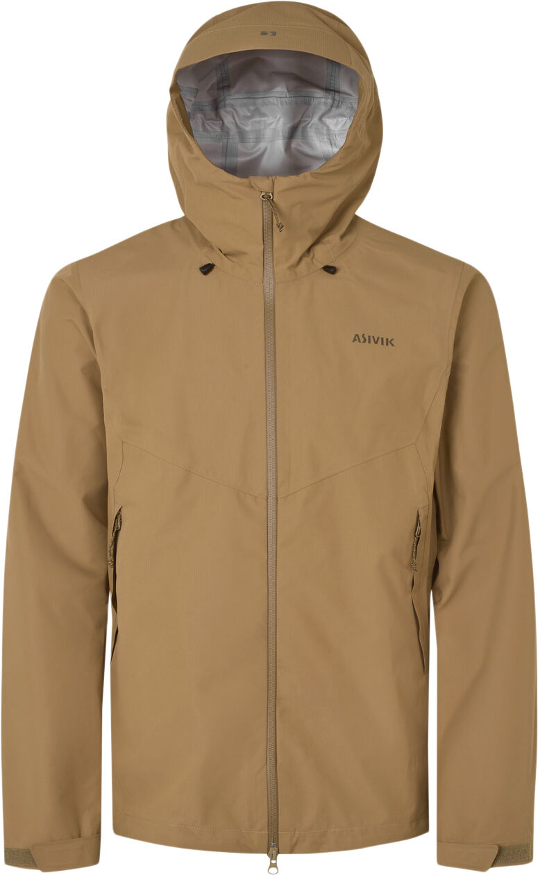 Asivik Adventure Shell Regnjakke, herre Sand
