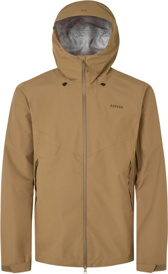 Asivik Adventure Shell Regnjakke, herre Sand