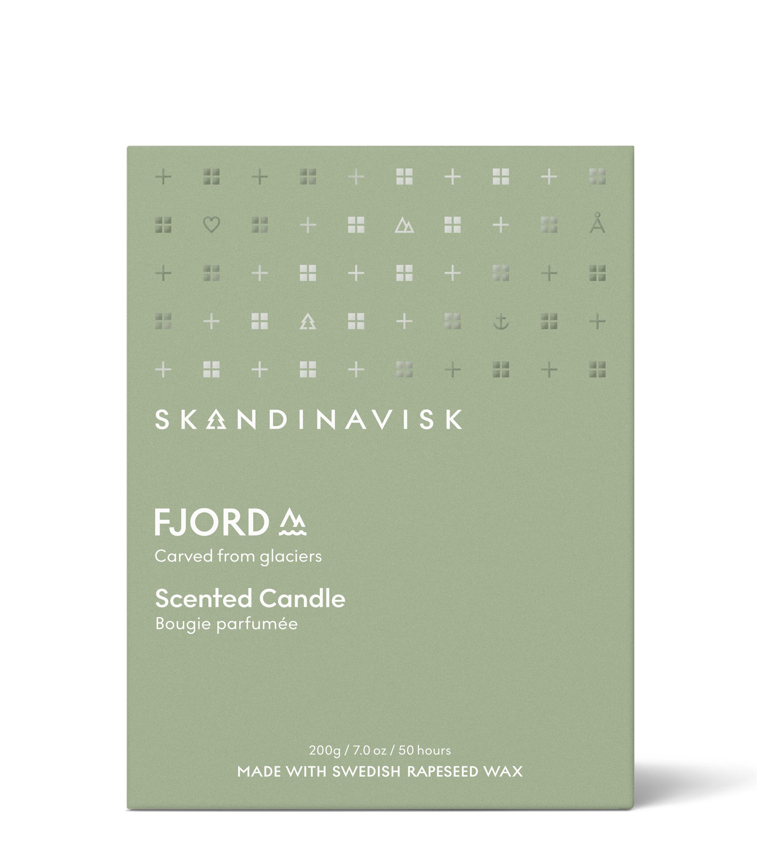 FJORD Scented Candle w Lid 200g