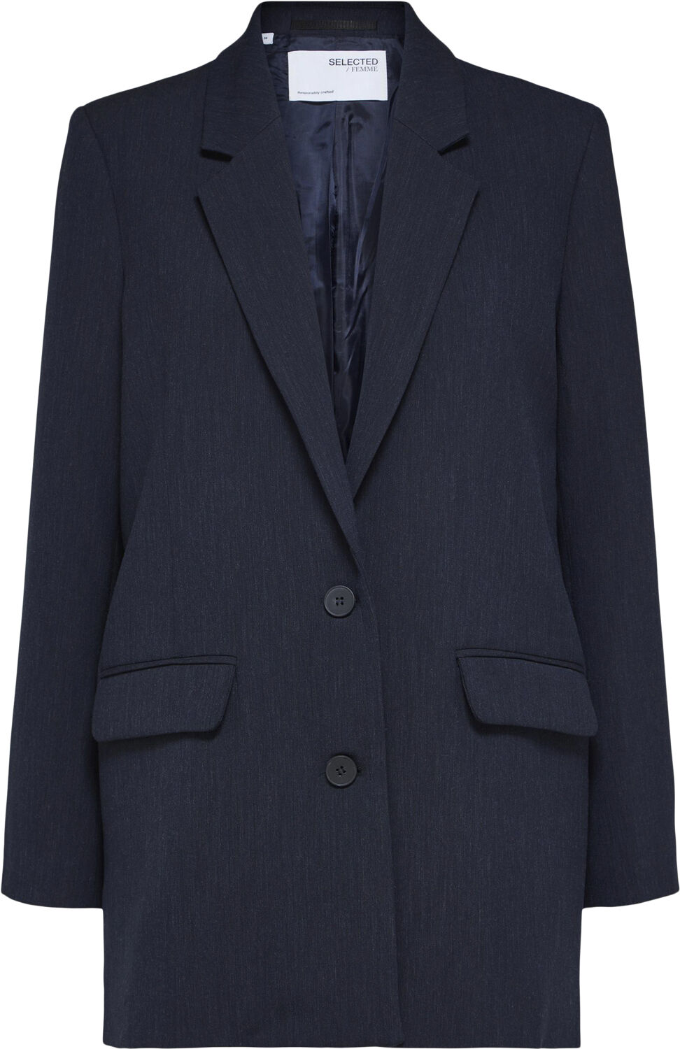 Slfrita Ls Relaxed Blazer D Sap Mel Noos