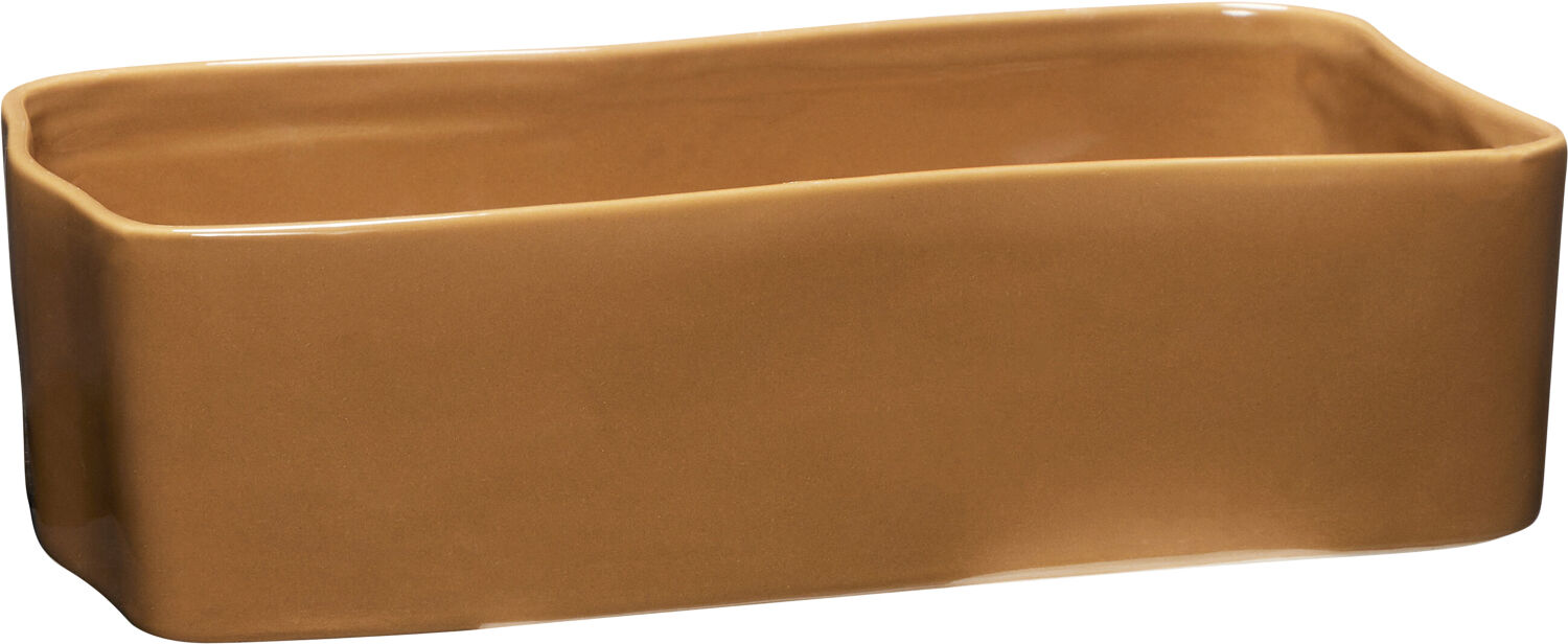 Amare Skrivebordsordner Large Brun/Lysebl&aring;