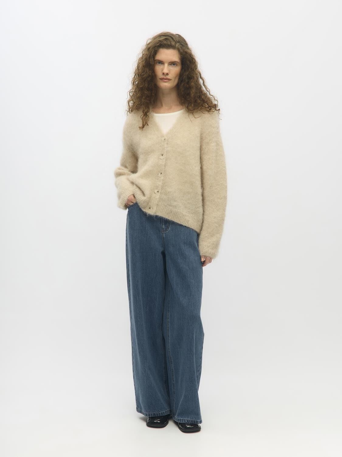 Objharry L/S Lo Knit Cardigan Noos