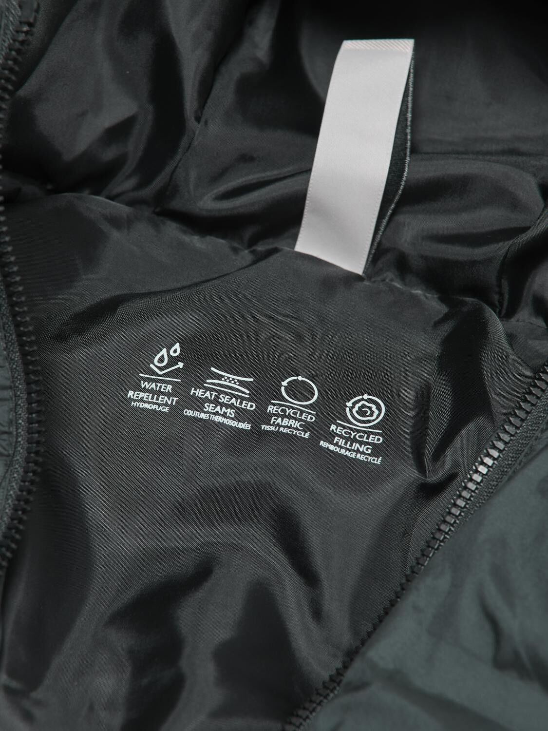 ONSUNION SEAMLES LIFE HOOD PUFFER J