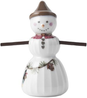 Hammersh&oslash;i Christmas Sn&ouml;flicka H8 vit m. deko