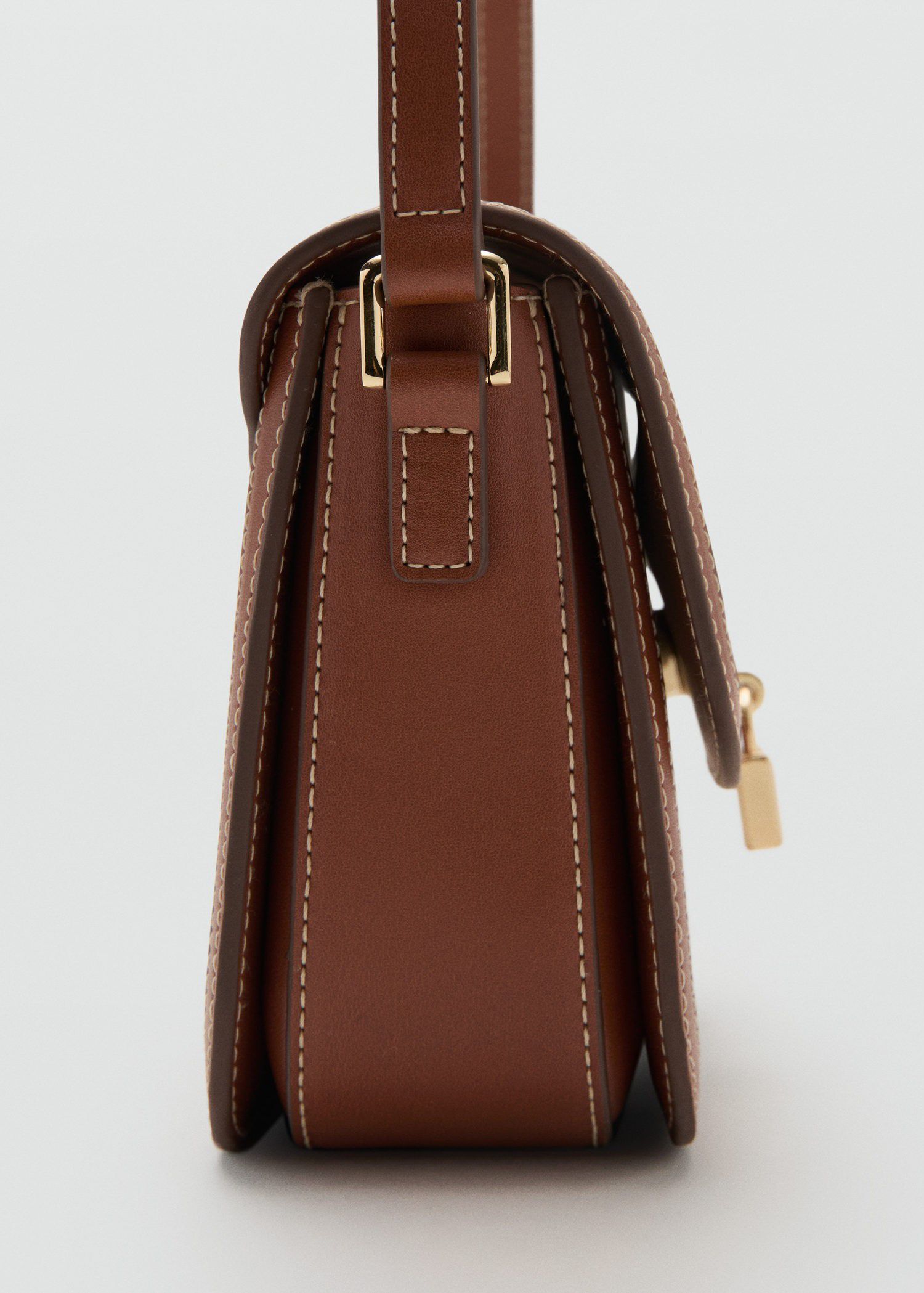 Textured crossbody bag