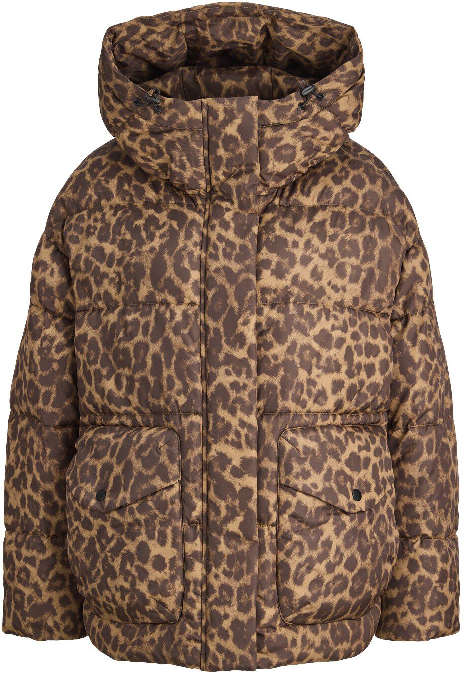 JXANA LEOPARD PUFFER JACKET OTW