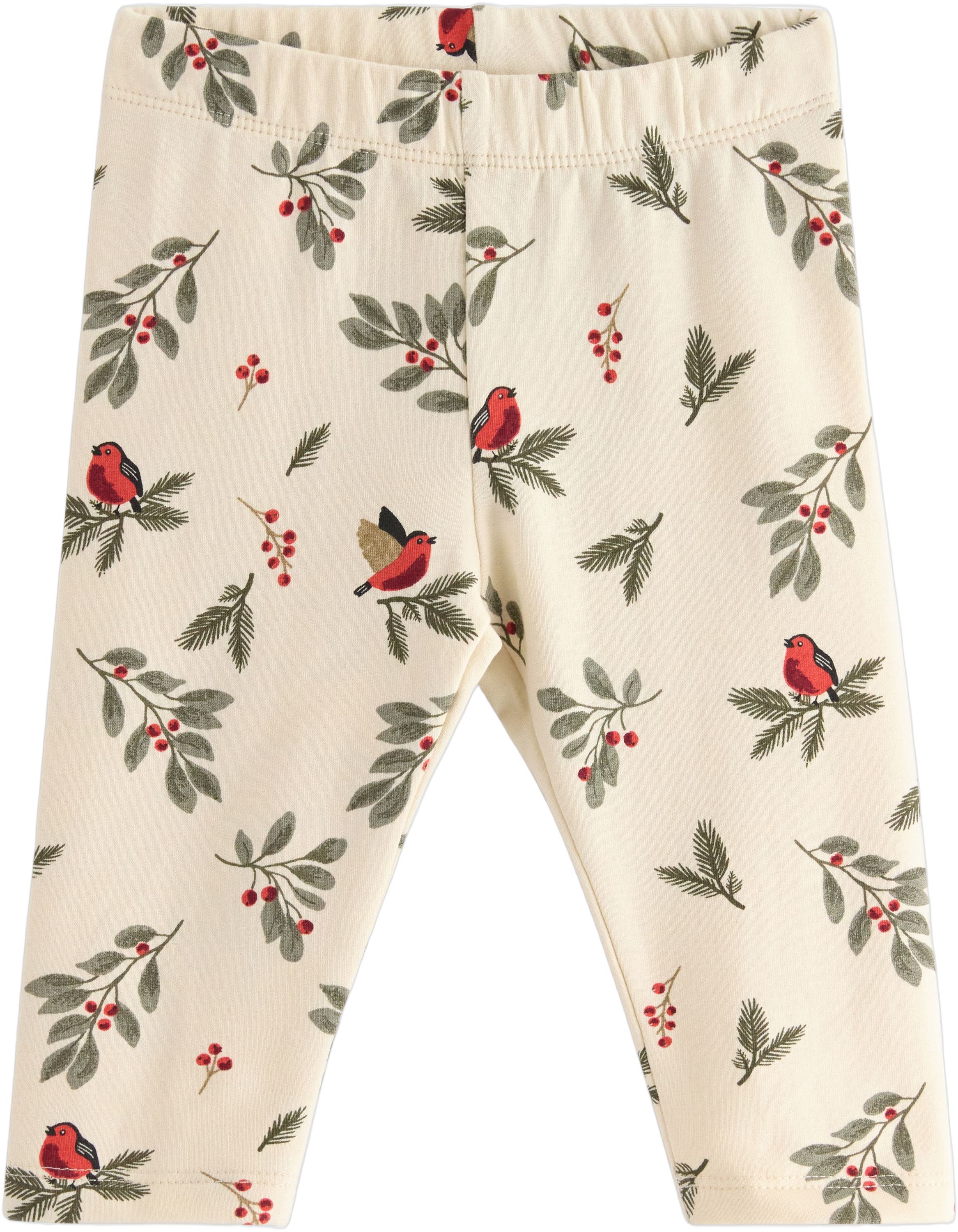 Leggings i bomullsjersey med myk, b