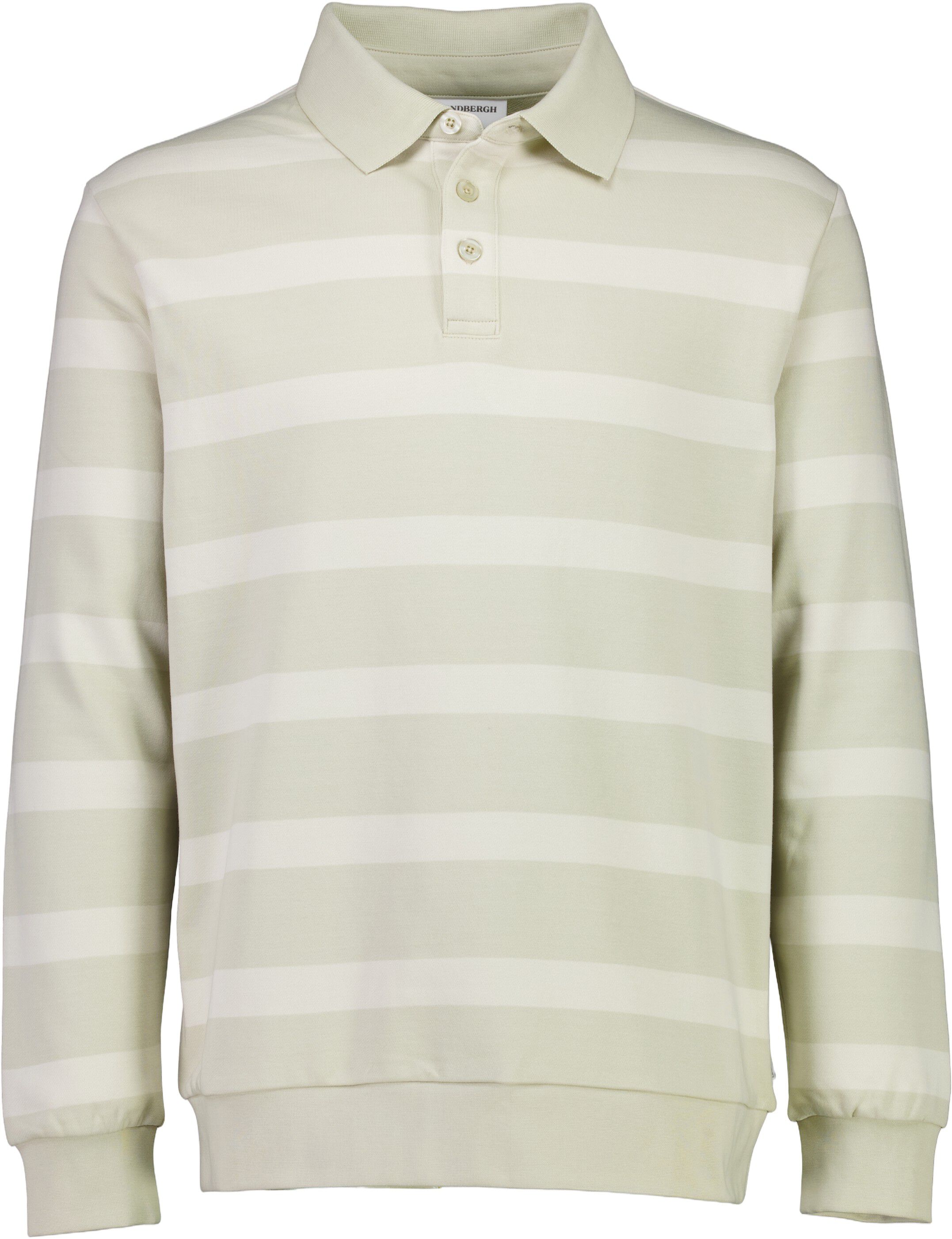 Striped polo sweatshirt L/S