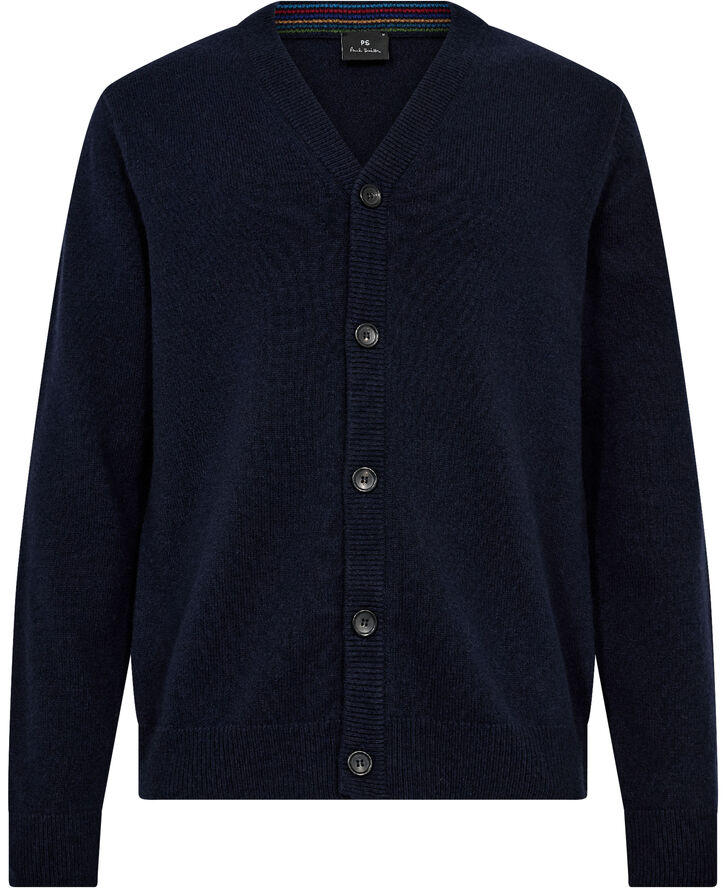 MENS CARDIGAN BUTTON THRU