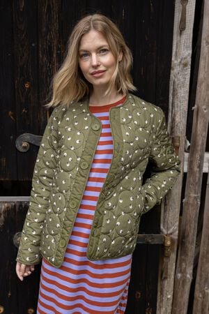 Daneland AOP Thermo Jacket Olive LILFLUFFERS