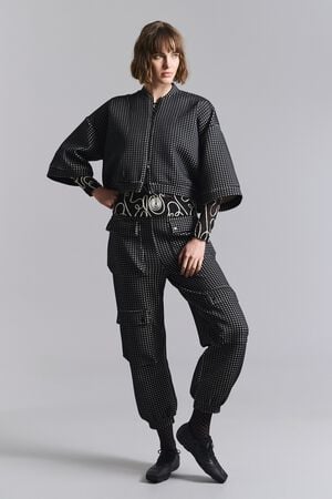 Scuba tiles bomber jakke