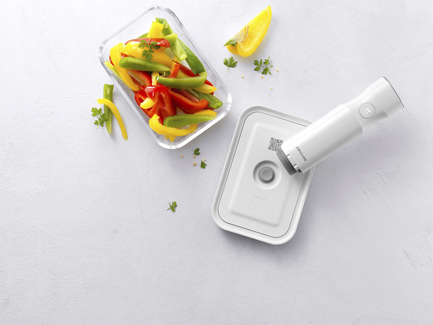 Fresh & Save Vakuum box M Graa Glas