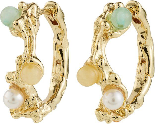 IRIS hoop &oslash;reringe guldbelagt