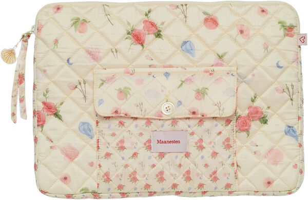 Alesea Computer Sleeve Roses and Shells