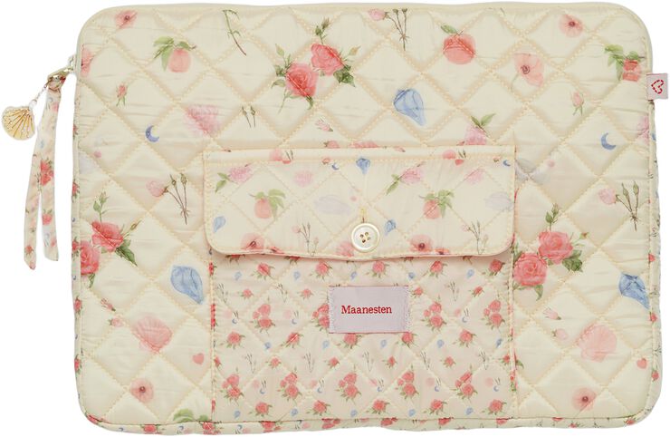 Alesea Computer Sleeve Roses and Shells