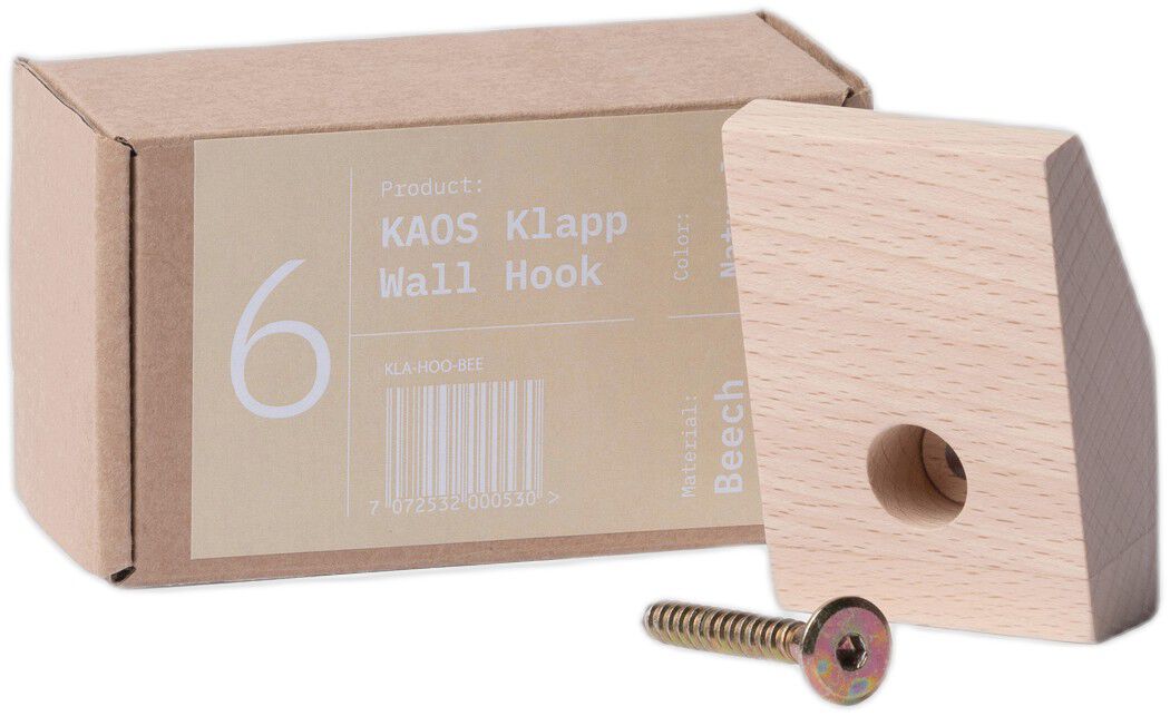 KAOS KLAPP&reg; Wall Hook for Wooden + Recycled Chair