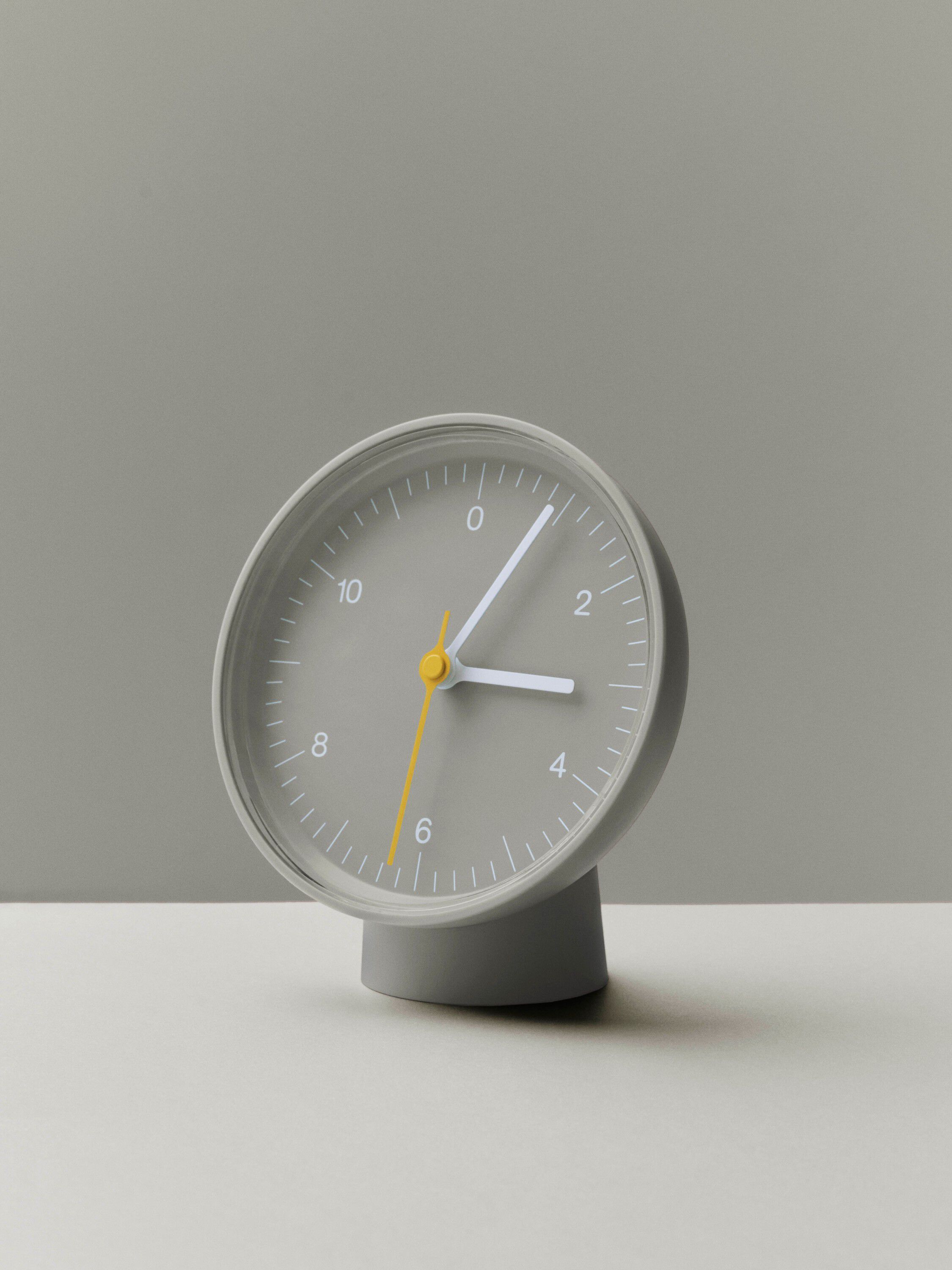Table Clock Recycled-Grey