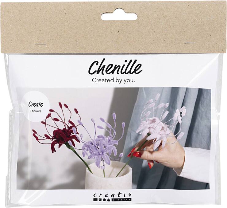 Mini DIY Kit Chenilleblomster, Spider lily