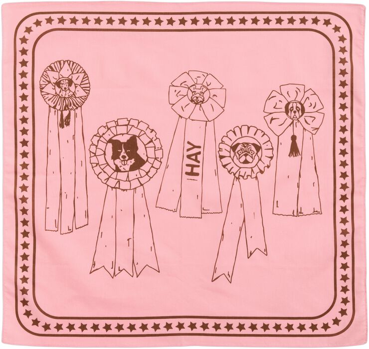 HAY Dogs Scarf Recycled-55 x 55-P