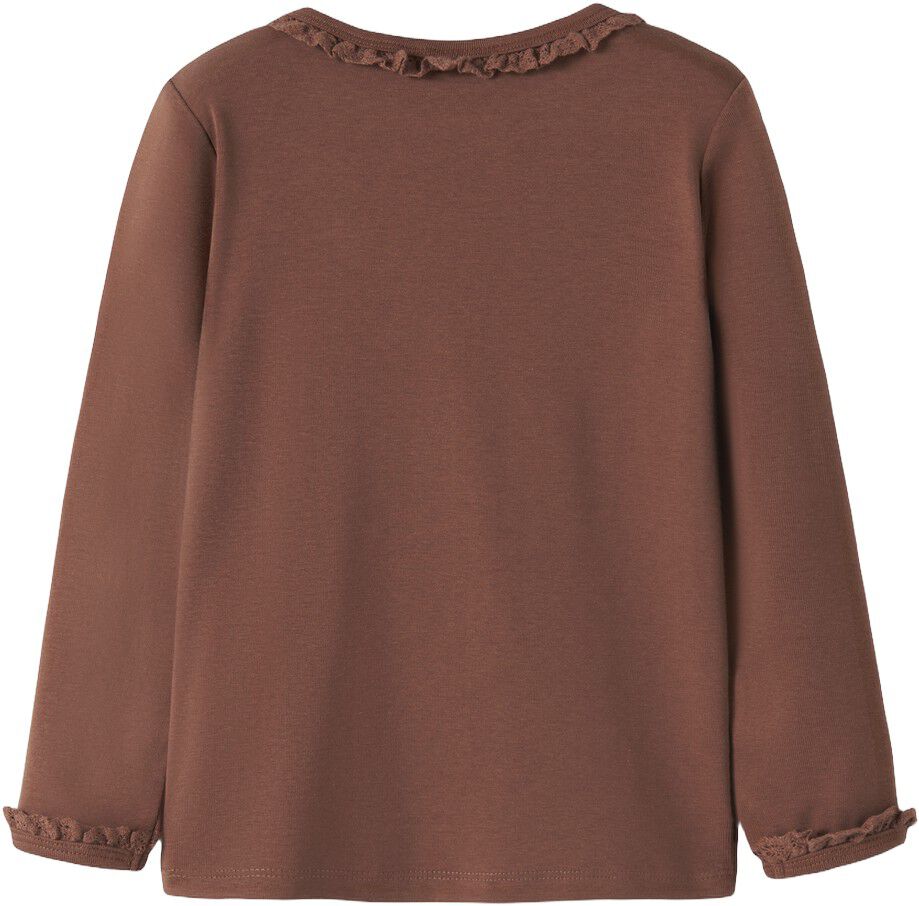 Nmflayo Sup Ls Slim Top Solid Lil
