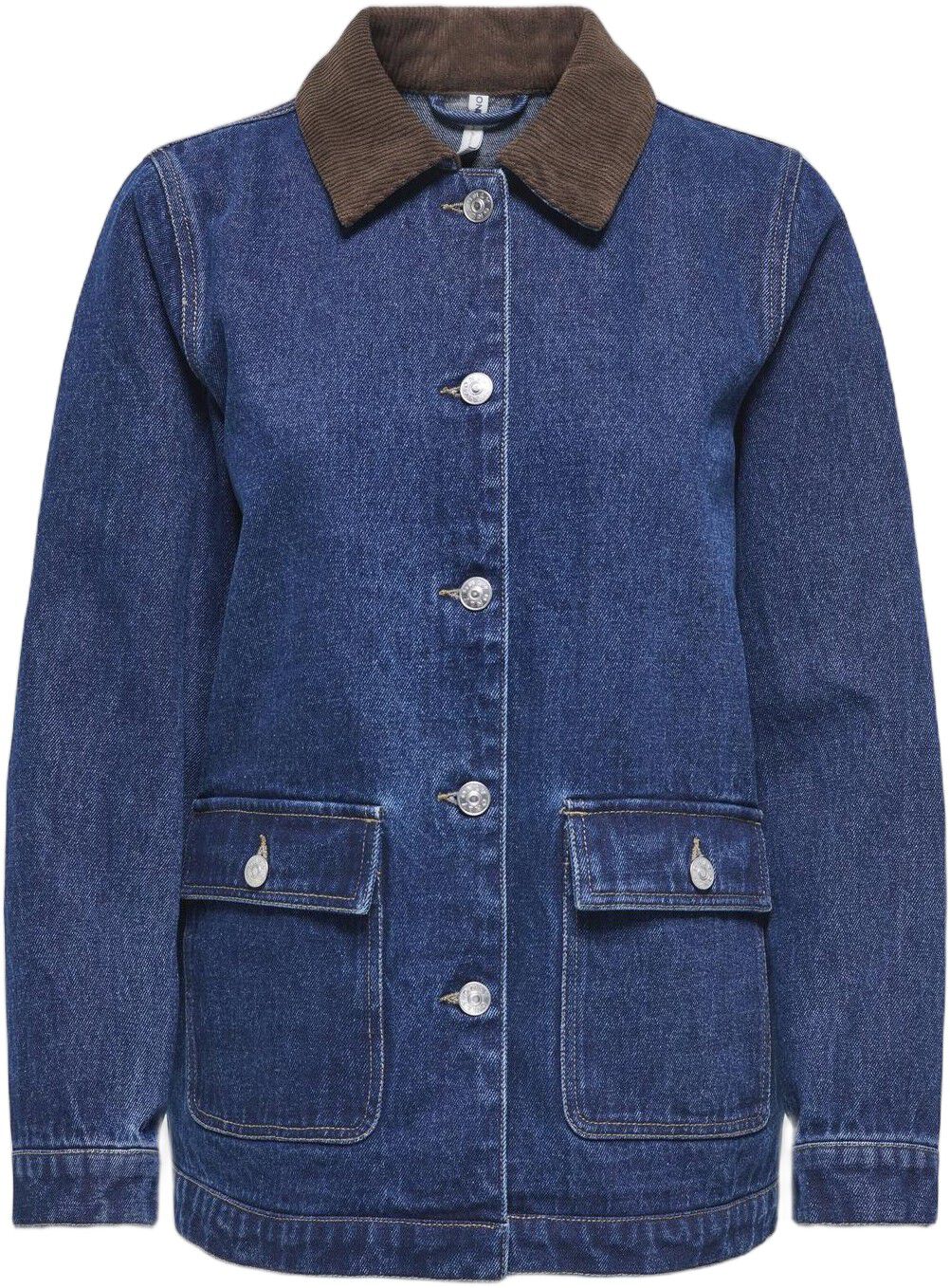 ONLFRANKIE LS CORD OVS DNM JKT GUA