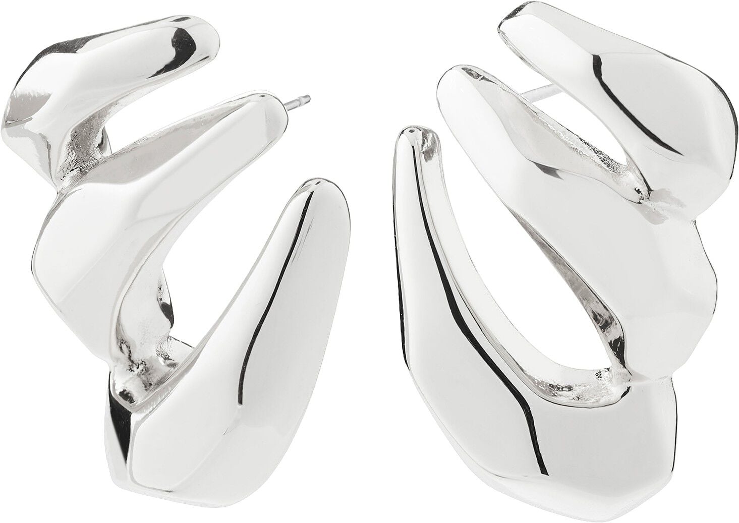 PRESENCE earrings silver-plated